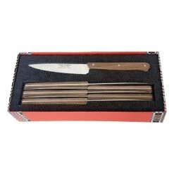 Coffret 6 Couteaux Office Goyon Chazeau P'tit Tradi Noyer