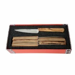 Coffret 6 Couteaux Office Goyon Chazeau P'tit Tradi Olivier