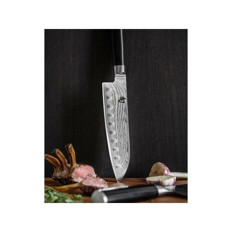 Coffret Japonais 2 Couteaux KAI Shun Damas - Santoku + Universel 4 Coffret Japonais 2 Couteaux KAI Shun Damas - Santoku + Universel â Image 2