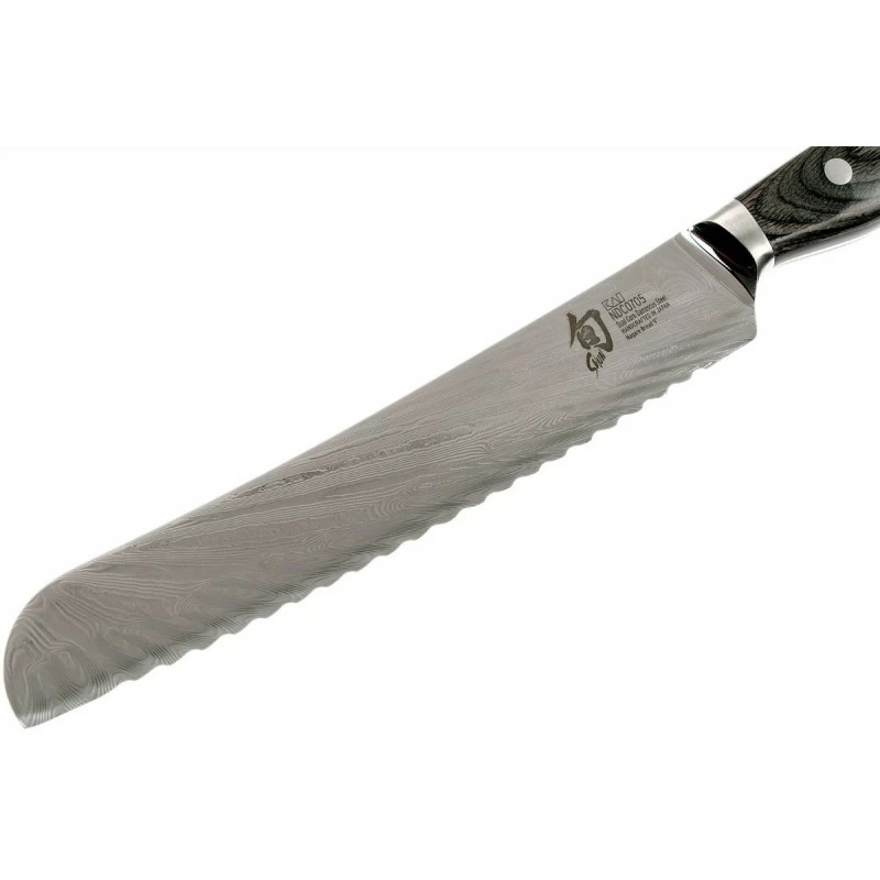 Couteau à Pain KAI Shun Nagare - Damas 23cm 4 Couteau à Pain KAI Shun Nagare - Damas 23cm – Image 2