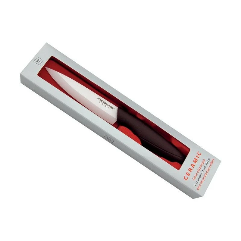 Couteau à Steak Lame Céramique 10 Cm - TB 4 Couteau à Steak Lame Céramique 10 Cm - TB – Image 2