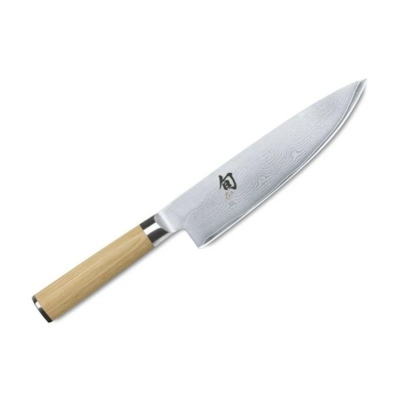 Couteau Chef KAI Shun Classic White - Damas VG10 20cm 3 Couteau Chef KAI Shun Classic White - Damas VG10 20cm