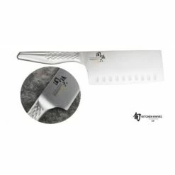 Couteau De Chef Chinois KAI SHOSO - Alvéolée 16,5cm -VOS-COUTEAUX Soldes category couteau de chef chinois kai shoso alveolee 165cm 1