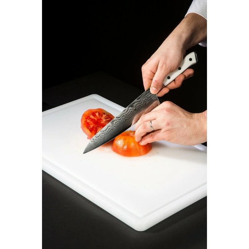 Couteau De Chef Deglon - Damas 67 Couches 20cm 4 Couteau De Chef Deglon - Damas 67 Couches 20cm – Image 2