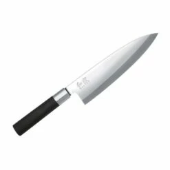 Couteau Deba KAI Wasabi Black 21cm Inox