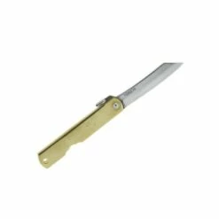 Couteau Higonokami Luxe Laiton 10cm Carbone