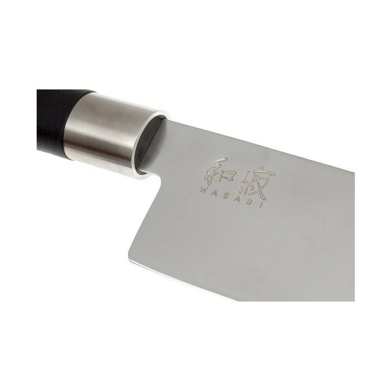 Couteau Japonais Nakiri KAI Wasabi Black 16.5cm 4 Couteau Japonais Nakiri KAI Wasabi Black 16.5cm – Image 2