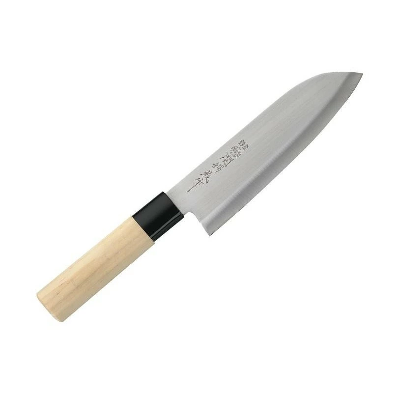 Couteau Japonais Santoku 17cm Inox 3 Couteau Japonais Santoku 17cm Inox