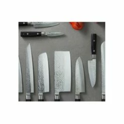 Couteau Japonais Santoku Yaxell Zen - Damas VG10 12,5cm -VOS-COUTEAUX Soldes category couteau japonais santoku yaxell zen damas vg10 125cm 2