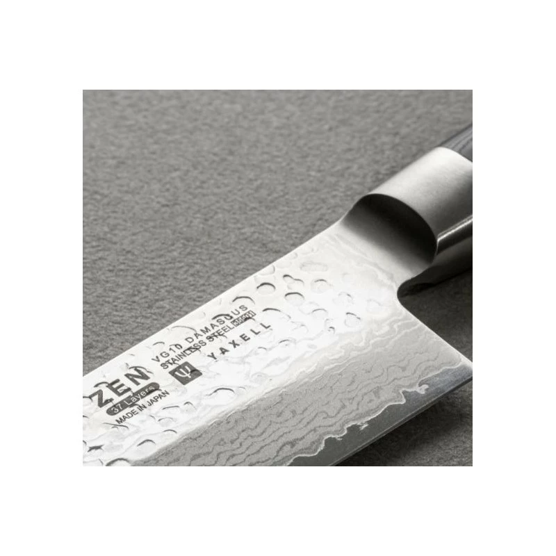 Couteau Japonais Santoku Yaxell ZEN - Damas VG10 16,5cm 4 Couteau Japonais Santoku Yaxell ZEN - Damas VG10 16,5cm – Image 2