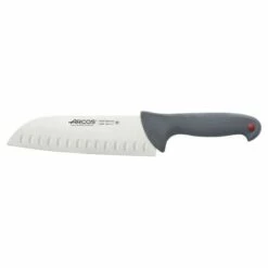 Couteau Santoku Alvéolé Arcos Colour Prof - 18cm