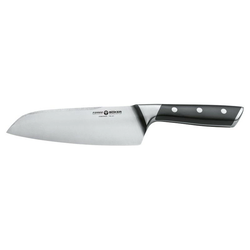 Couteau Santoku Boker Solingen Forge 16cm 3 Couteau Santoku Boker Solingen Forge 16cm