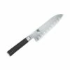 Couteau Santoku KAI Shun Damas - Lame Alvéolée 18cm -VOS-COUTEAUX Soldes category couteau santoku kai shun damas lame alveolee 18cm