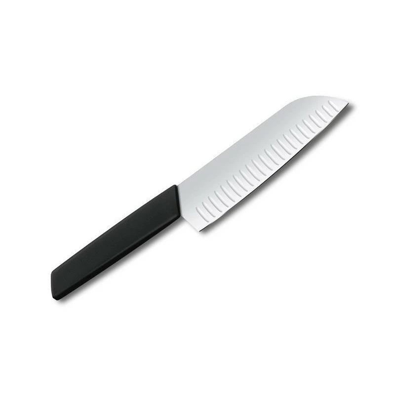 Couteau Santoku Victorinox Swiss Modern - Alvéolée 17cm 4 Couteau Santoku Victorinox Swiss Modern - Alvéolée 17cm – Image 2
