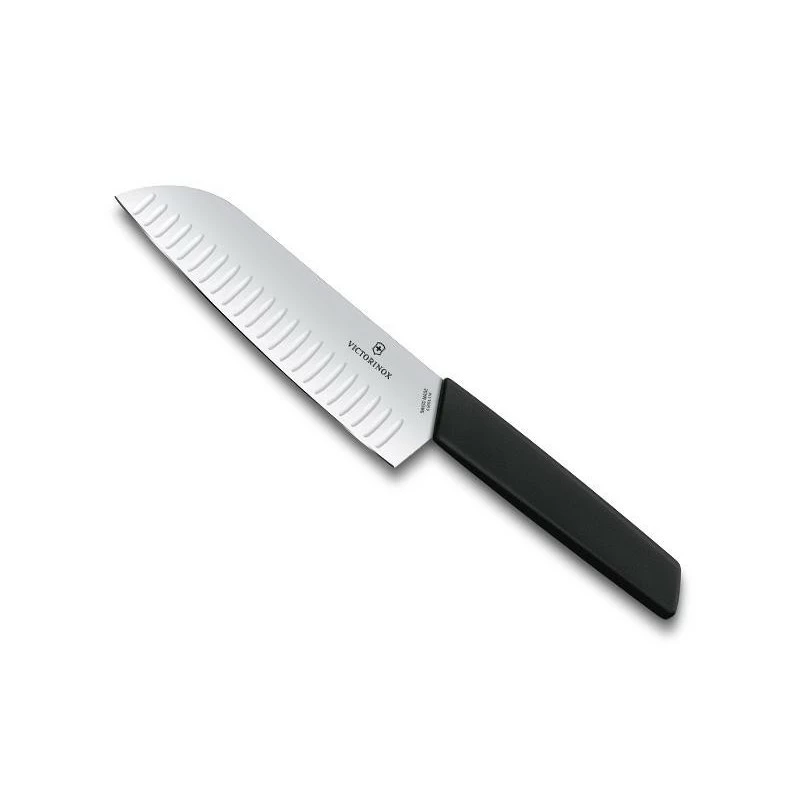 Couteau Santoku Victorinox Swiss Modern - Alvéolée 17cm 3 Couteau Santoku Victorinox Swiss Modern - Alvéolée 17cm
