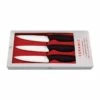 Coffret 3 Couteaux A Steak 10cm Céramique - TB