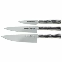 Coffret 3 Couteaux De Cuisine Samura BAMBOO