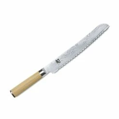 Couteau à Pain KAI Shun Classic White - Damas VG10 23cm