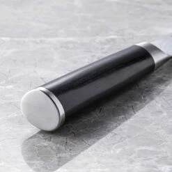 Couteau De Chef Japonais KAI Shun Damas - Lame Alvelolee 20cm -VOS-COUTEAUX Soldes couteau de chef japonais kai shun damas lame alvelolee 20cm 3