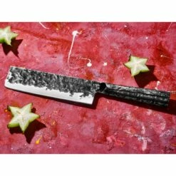 Couteau Nakiri Damas Samura METEORA - 17.3cm -VOS-COUTEAUX Soldes couteau nakiri damas samura meteora 173cm 5