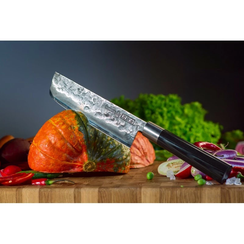 Couteau Nakiri Samura BLACKSMITH - 16.8cm 5 Couteau Nakiri Samura BLACKSMITH - 16.8cm â Image 3