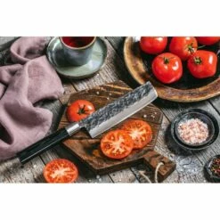 Couteau Nakiri Samura BLACKSMITH - 16.8cm 10 Couteau Nakiri Samura BLACKSMITH - 16.8cm -VOS-COUTEAUX Soldes couteau nakiri samura blacksmith 168cm 3