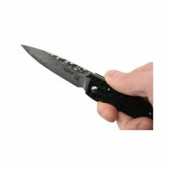 Couteau Pliant Damas Mcusta TSUCHI Noir 8.3cm -VOS-COUTEAUX Soldes couteau pliant damas mcusta tsuchi noir 83cm 4