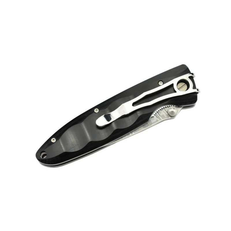 Couteau Pliant Damas MCUSTA WAVE Pacca 8.5cm 6 Couteau Pliant Damas MCUSTA WAVE Pacca 8.5cm – Image 4