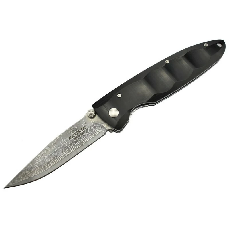 Couteau Pliant Damas MCUSTA WAVE Pacca 8.5cm 3 Couteau Pliant Damas MCUSTA WAVE Pacca 8.5cm