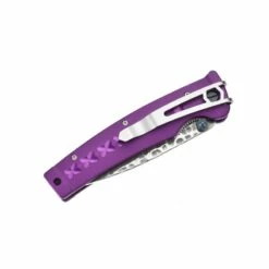 Couteau Pliant MCUSTA FUSION Damas Violet 8cm -VOS-COUTEAUX Soldes couteau pliant mcusta fusion damas violet 8cm 4