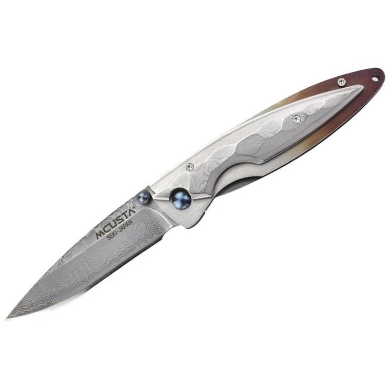 Couteau Pliant Mcusta KASUMI Damas 7cm 4 Couteau Pliant Mcusta KASUMI Damas 7cm – Image 2