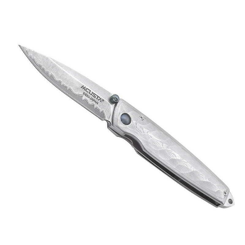 Couteau Pliant Mcusta TSUCHI Damas 7cm 3 Couteau Pliant Mcusta TSUCHI Damas 7cm