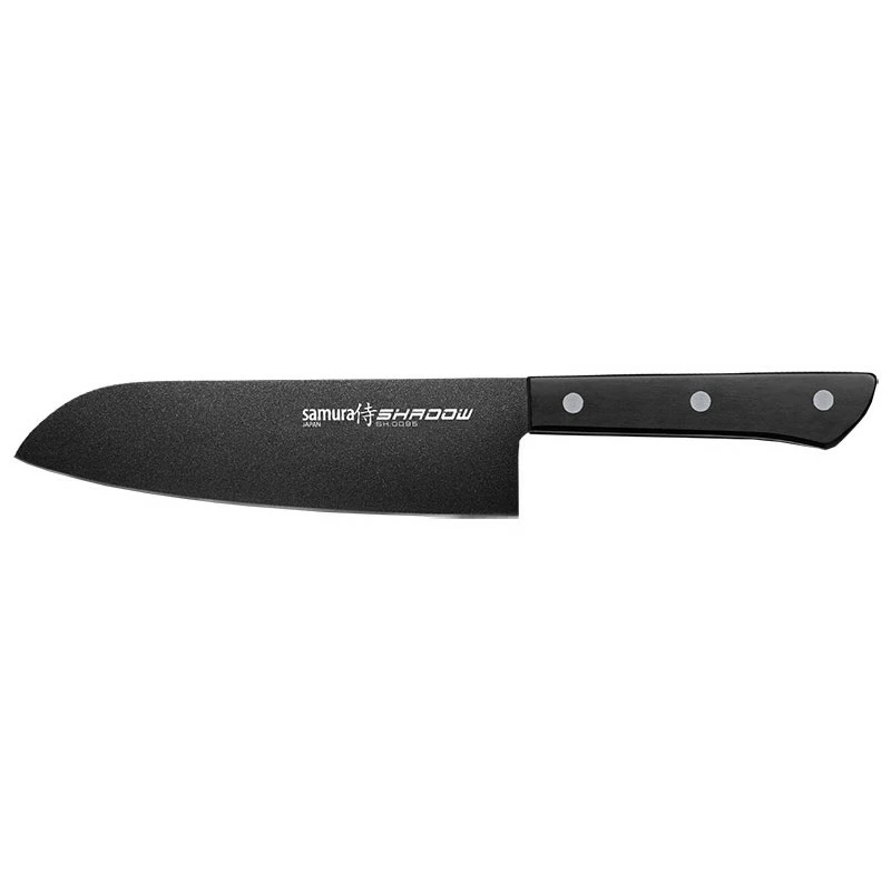 Couteau Santoku Japonais Samura SHADOW - 17.5cm 3 Couteau Santoku Japonais Samura SHADOW - 17.5cm