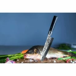 Couteau Santoku Samura BLACKSMITH - 18.2cm 13 Couteau Santoku Samura BLACKSMITH - 18.2cm -VOS-COUTEAUX Soldes couteau santoku samura blacksmith 182cm 5