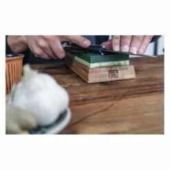 Set D'Aiguisage Avec Pierre A Affuter 400/1000 KOTAI -VOS-COUTEAUX Soldes set d aiguisage avec pierre a affuter 4001000 kotai 2